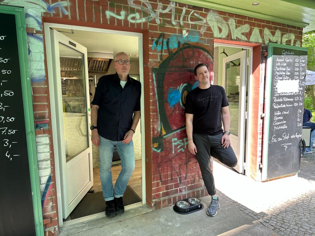 Neue Betreiber - Andreas Lochner und Maximilian Ster