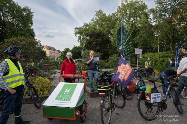 Fahrraddemo Bundesplatz