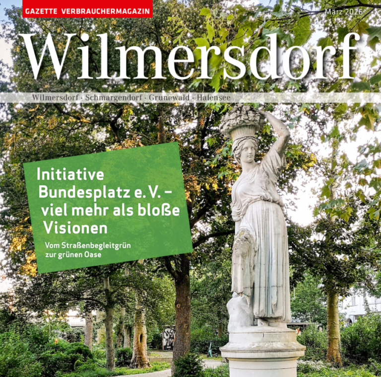 Initia­ti­ve Bun­des­platz im Fokus der Gazet­te Wilmersdorf