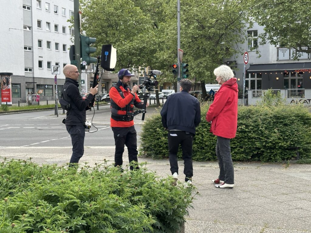 rbb-Sendung „Der Tag“ vom 15. Mai 2026, Bundesplatz (Dreharbeiten)